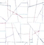 Seabrook Geo Creative Purple, Red, and Blue Wallpaper
