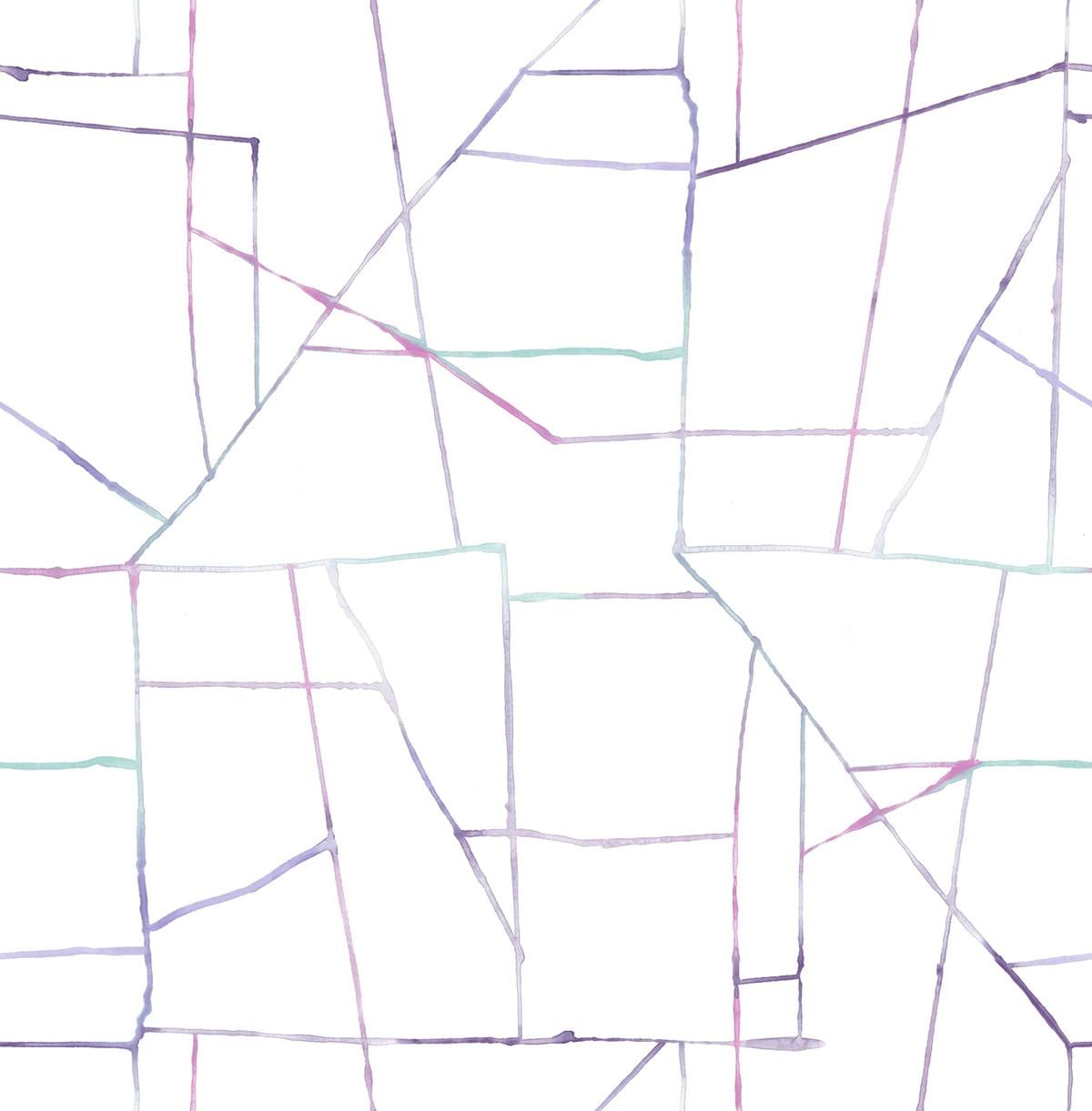 Seabrook Geo Creative Multicolored Wallpaper