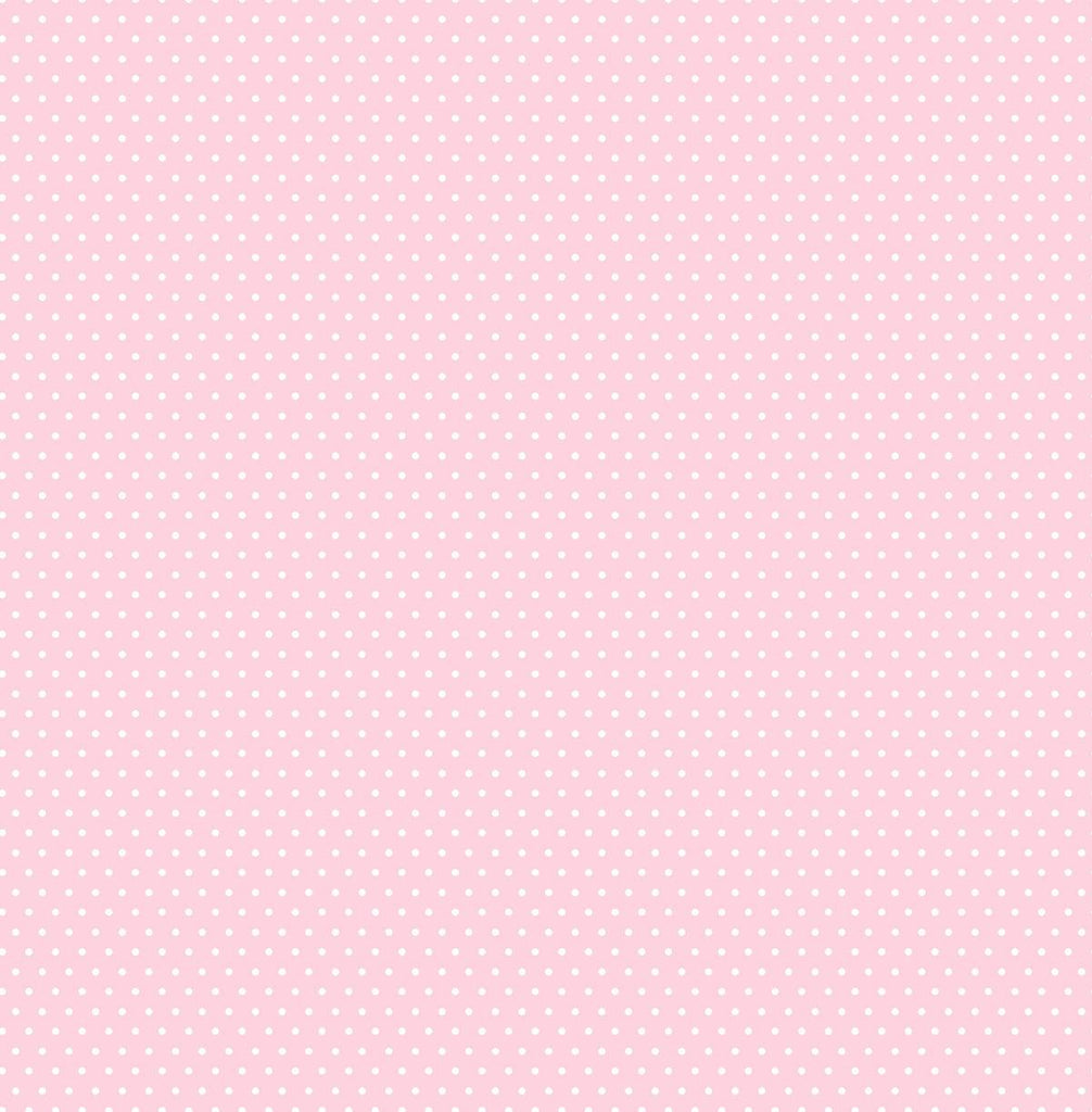 Seabrook Polka Dot Pink Wallpaper