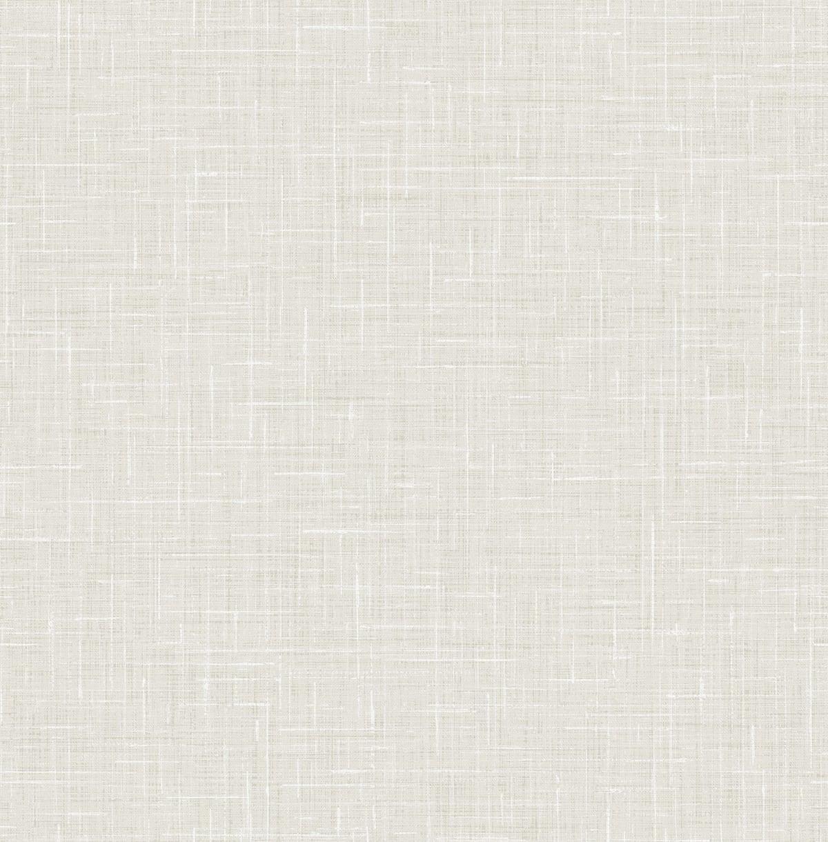 Seabrook Linen Soft Gray Wallpaper