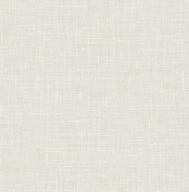 Seabrook Linen Soft Gray Wallpaper