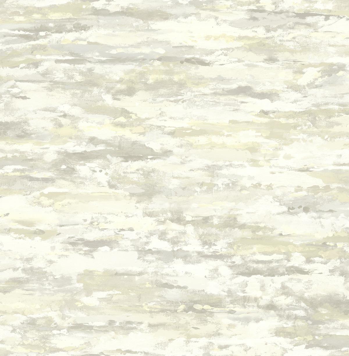 Seabrook Brushstrokes Silver Wallpaper