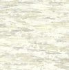 Seabrook Brushstrokes Metallic Pearl And Silver Wallpaper