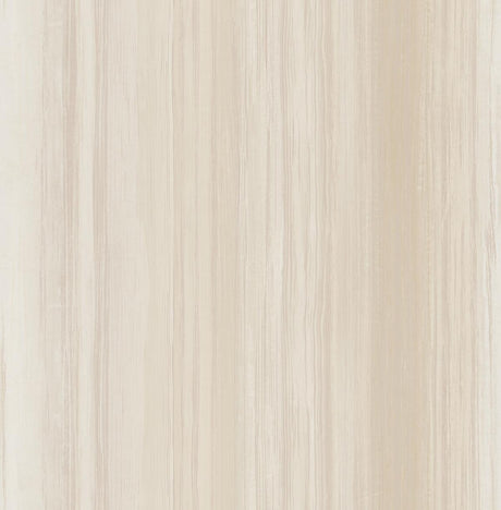 Seabrook Stripe Metallic Pearl and Dusty Rose Wallpaper