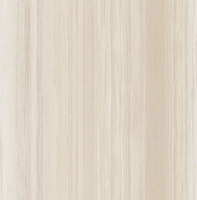 Seabrook Stripe Metallic Pearl and Dusty Rose Wallpaper