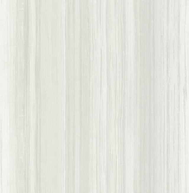 Seabrook Stripe Metallic Pearl and Light Grey Wallpaper