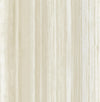 Seabrook Stripe Metallic Ivory And Sand Wallpaper