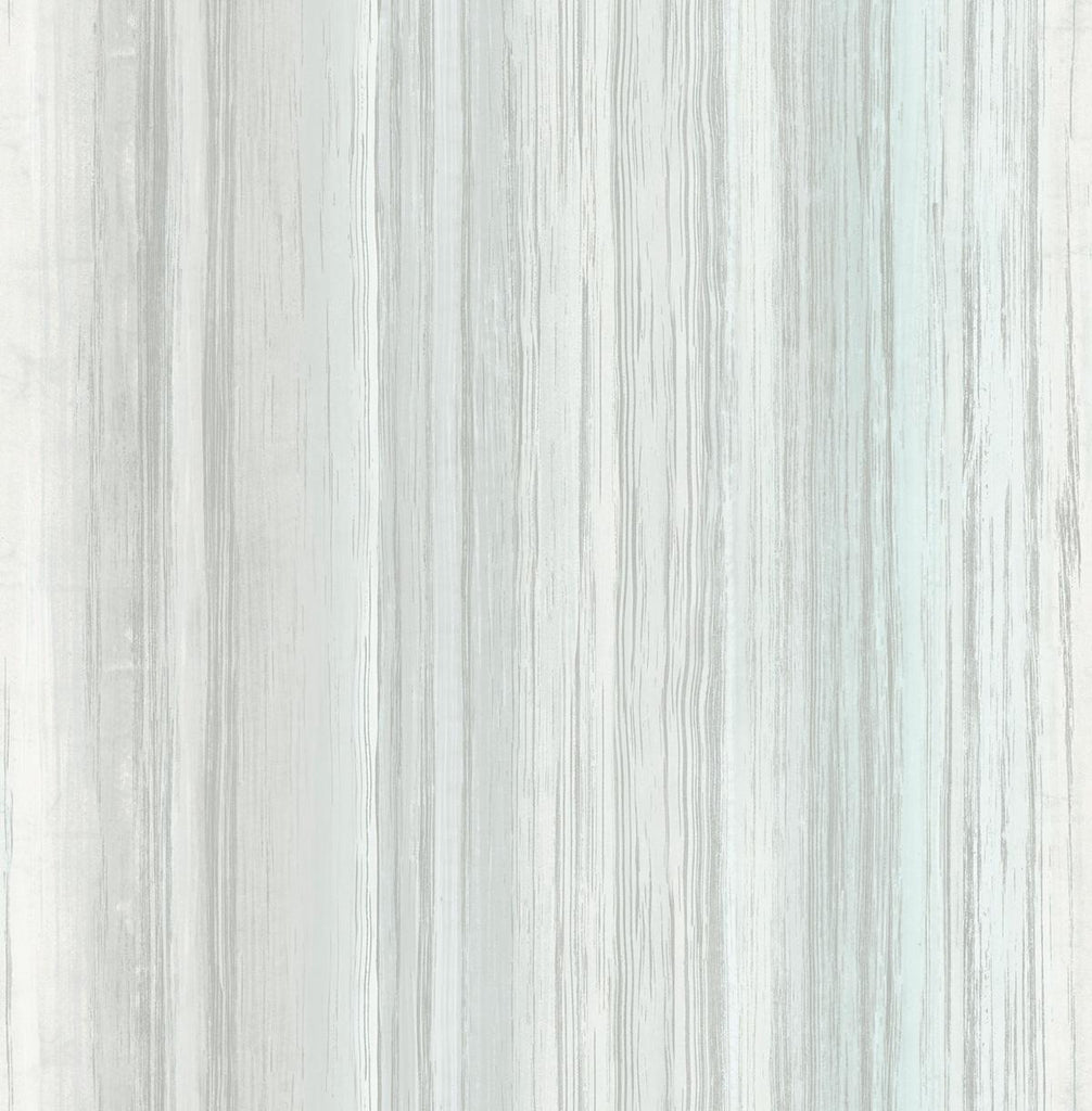 Seabrook Stripe Silver Wallpaper