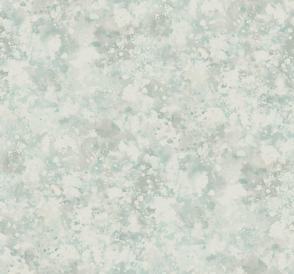Seabrook Waterdrop Floral Grey Wallpaper