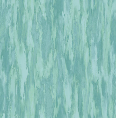 Seabrook Stria Teal Wallpaper