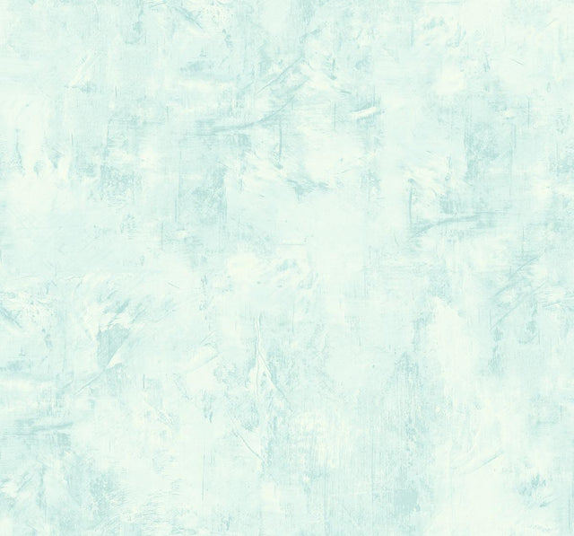 Seabrook Vinyl Faux Aqua Blue Wallpaper