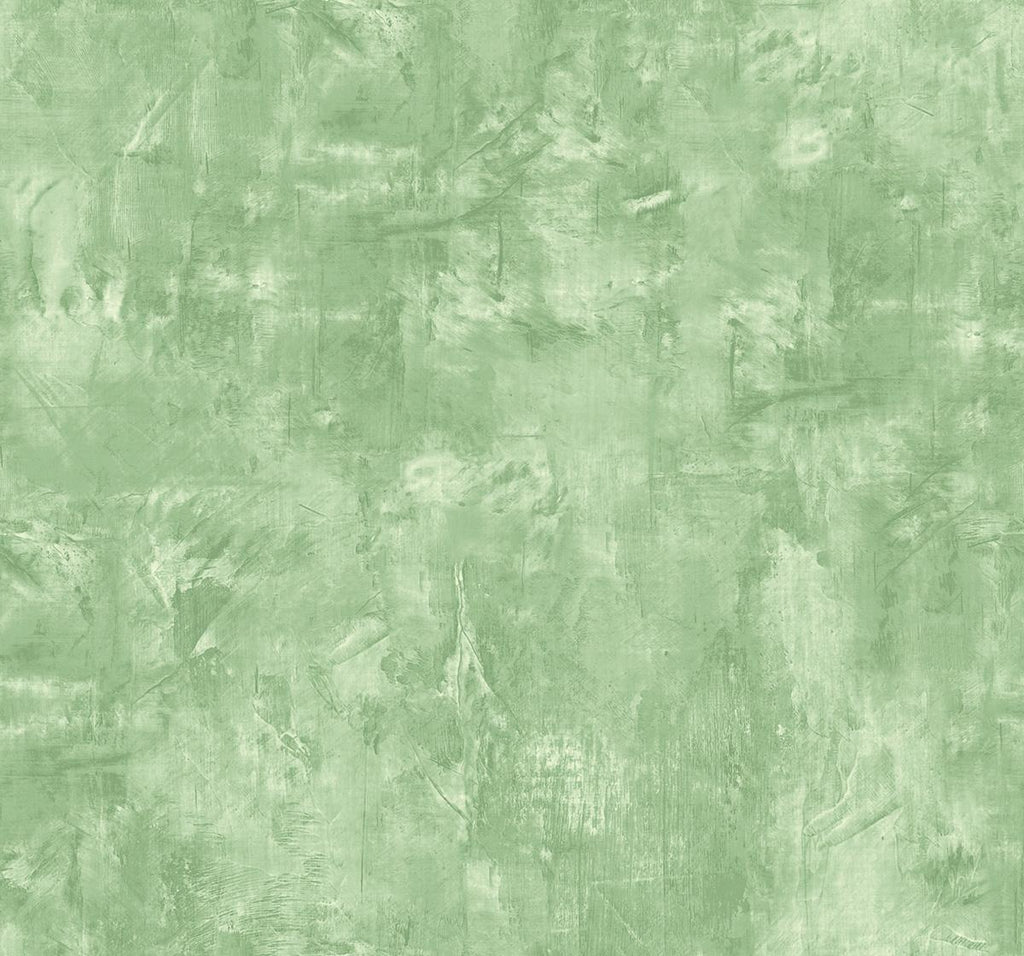 Seabrook Vinyl Faux Sage Green Wallpaper
