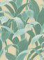 Seabrook Imperial Banana Groves Metallic Gold and Sea Green Wallpaper