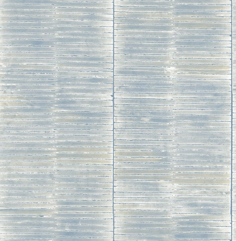 Seabrook Dynasty Bamboo Blue Wallpaper