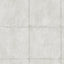 Seabrook Great Wall Blocks Metallic Silver and Grey Wallpaper
