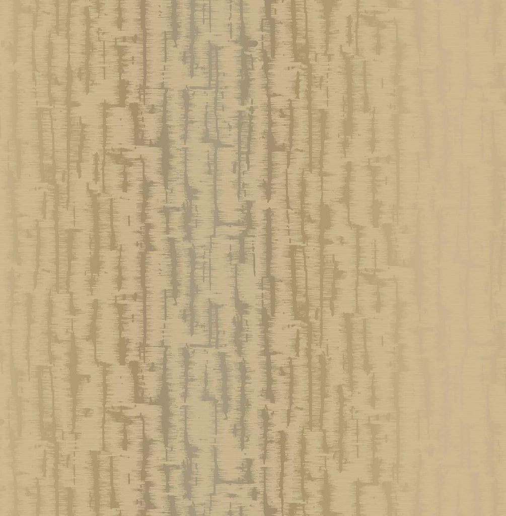 Seabrook Koi Texture Metallic Gold and Taupe Wallpaper