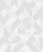 Seabrook Metallic Geo Pearl Glitter and Cream Wallpaper