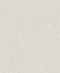 Seabrook Herringbone Stripe Metallic Champagne and Beige Wallpaper