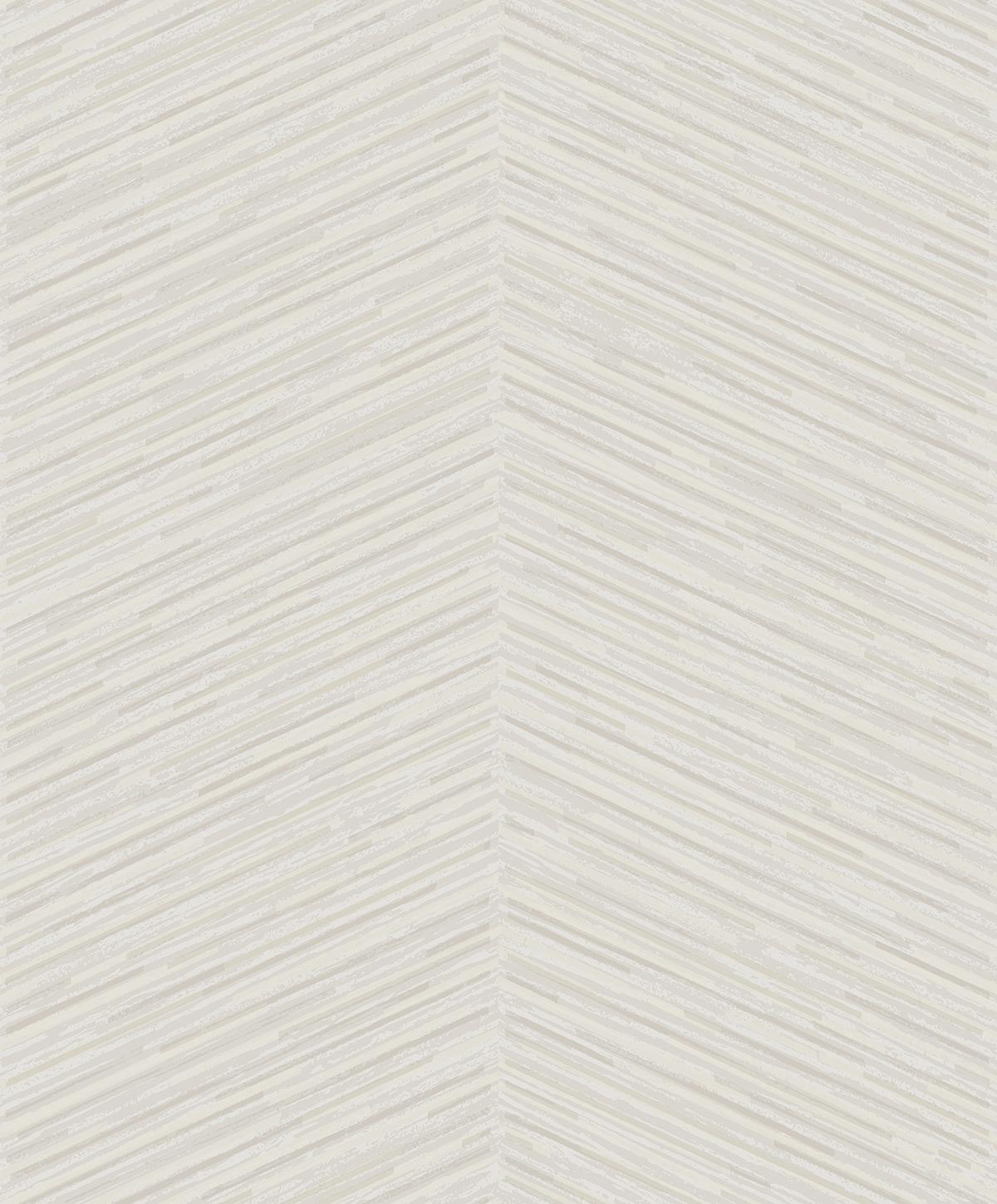 Seabrook Herringbone Stripe Beige Wallpaper