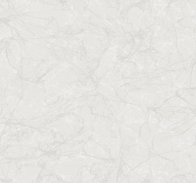 Seabrook Paint Splatter Pearl Glitter and Cream Wallpaper