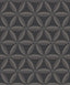 Seabrook Lens Geometric Ebony and Charcoal Wallpaper