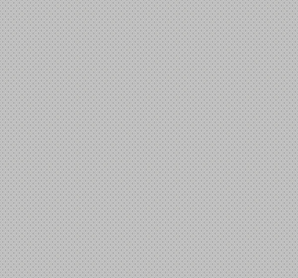 Seabrook Mini Diamond Geo Metallic Silver Glitter Wallpaper