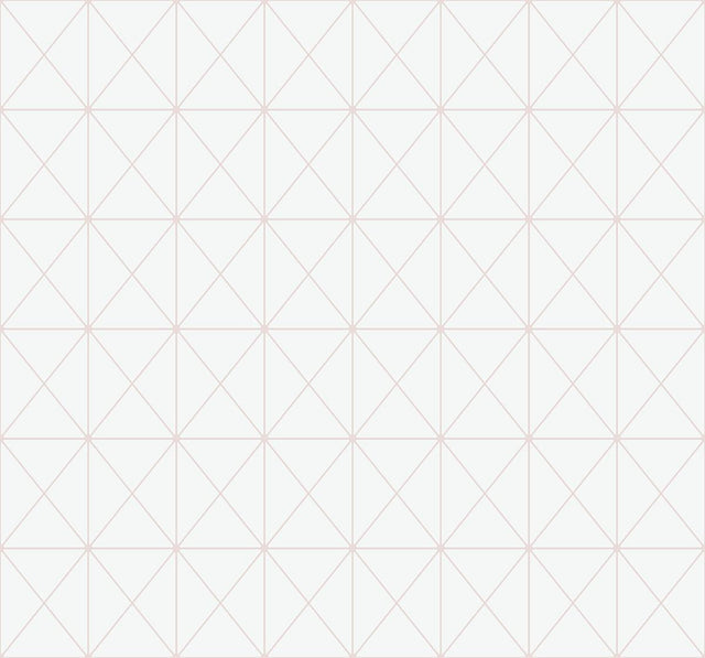 Seabrook Triangle Geo Blush Glitter and Off-White Wallpaper