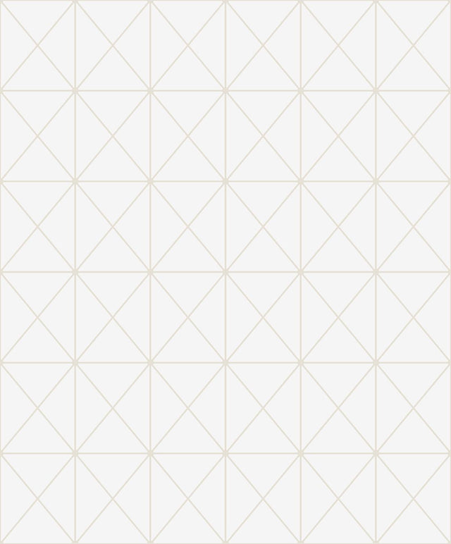Seabrook Triangle Geo Beige and Off-White Wallpaper