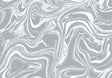 Seabrook Oil and Water Cork Metallic Silver and Off-White Wallpaper