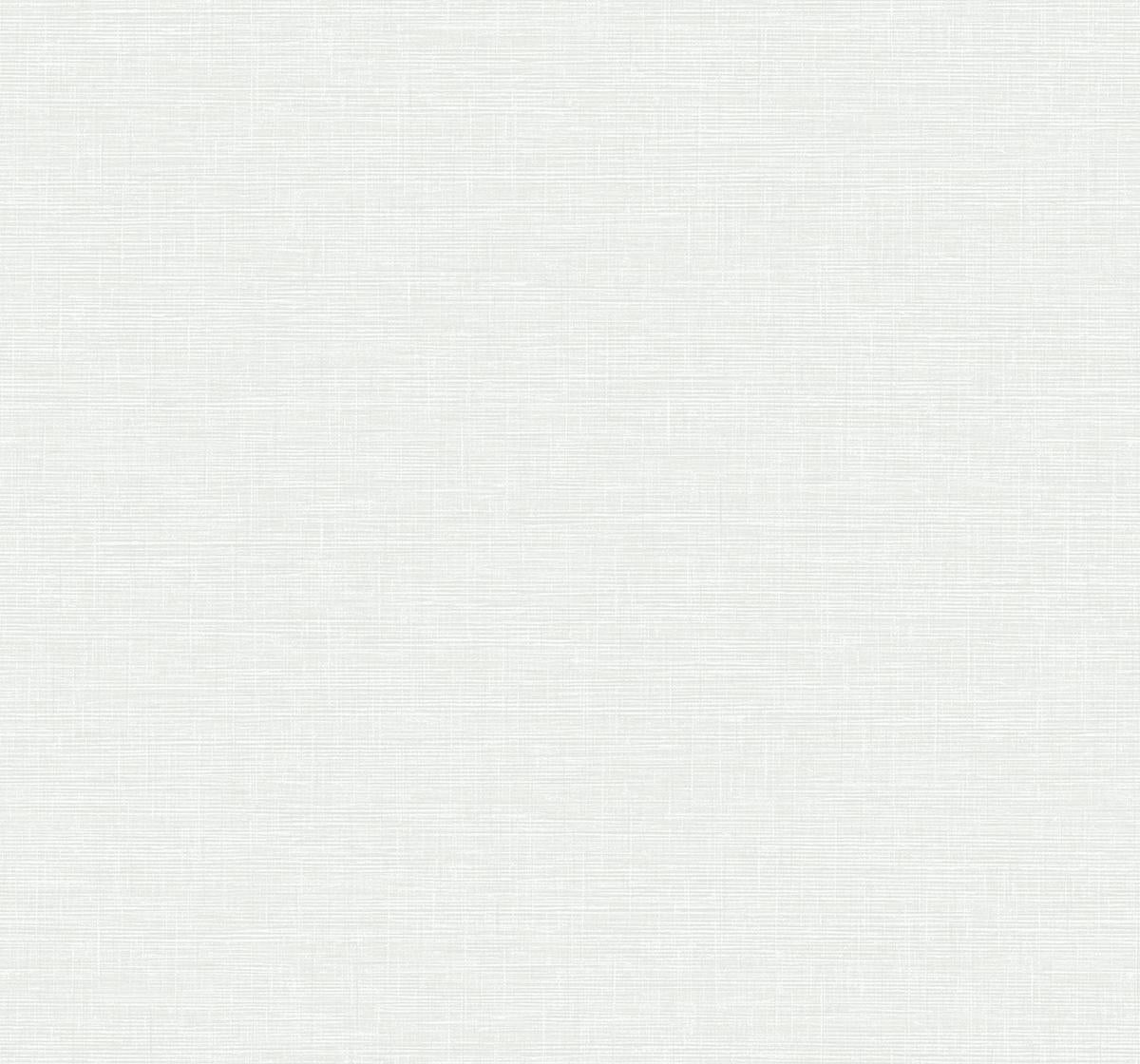 Seabrook Linen Weave Metallic Silver and Pearl Wallpaper