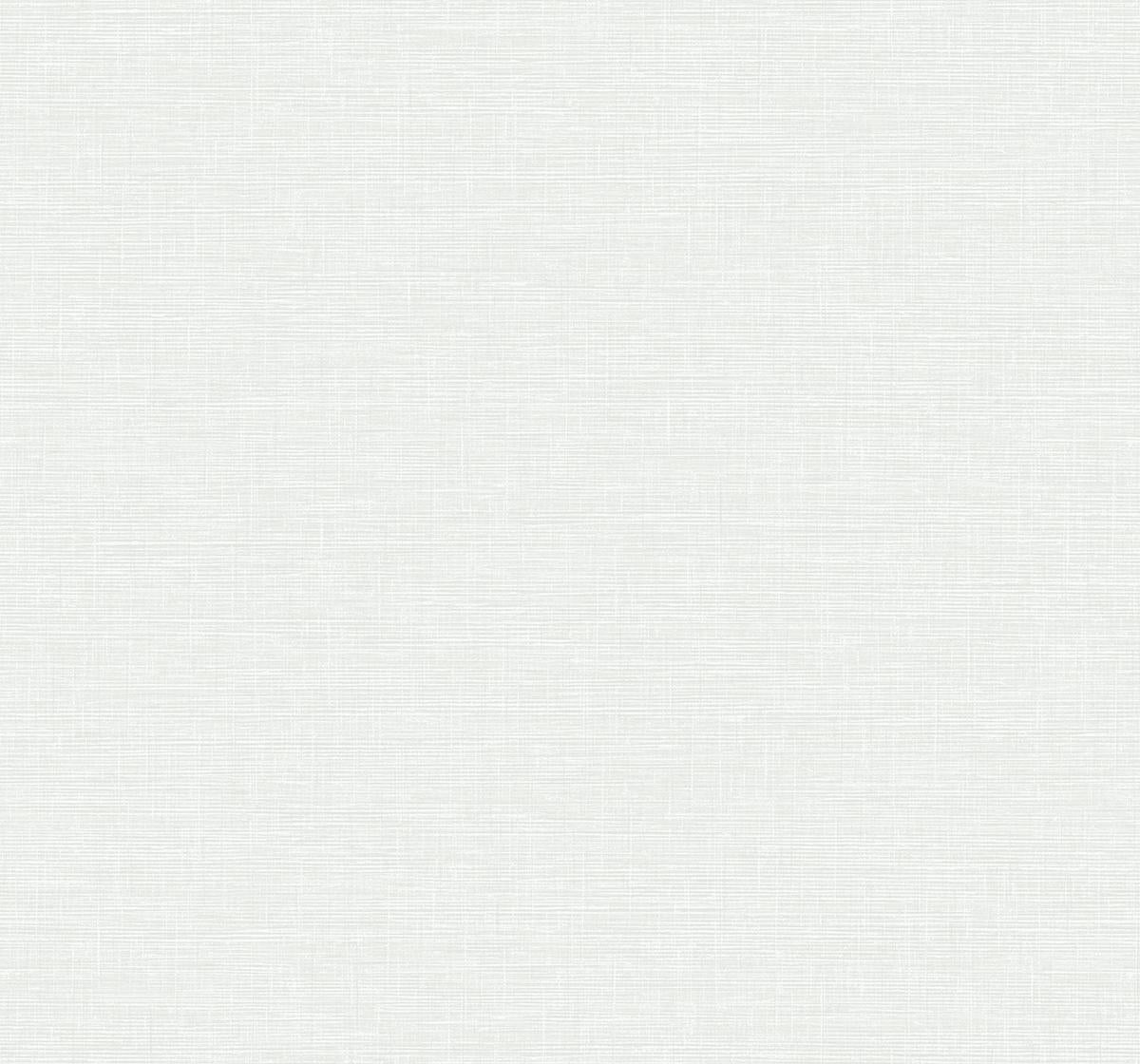 Seabrook Linen Weave Off-White Wallpaper