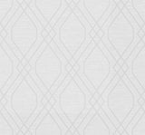 Seabrook String Diamond Metallic Pearl Wallpaper