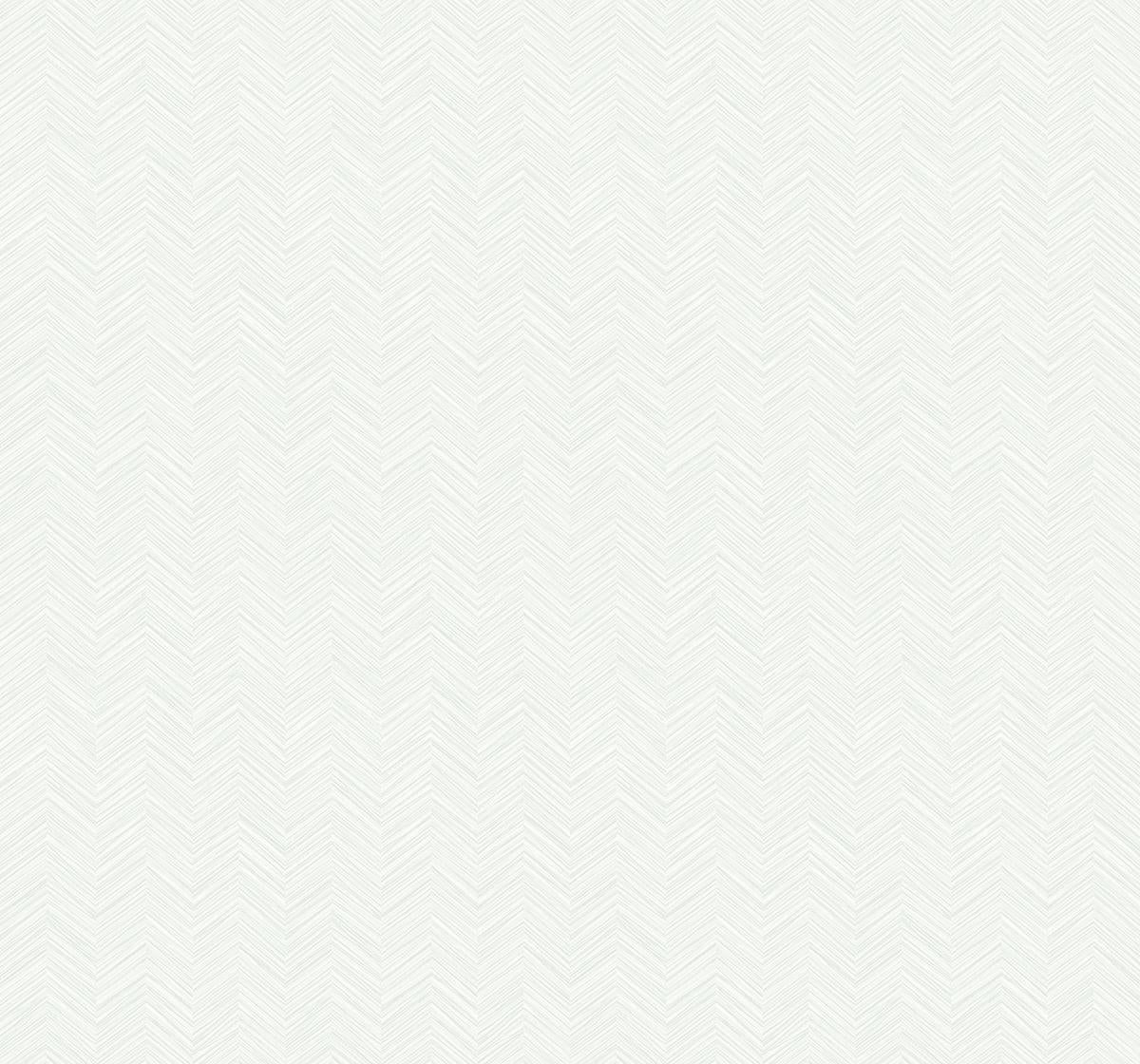 Seabrook Mini Herringbone Off-White Wallpaper