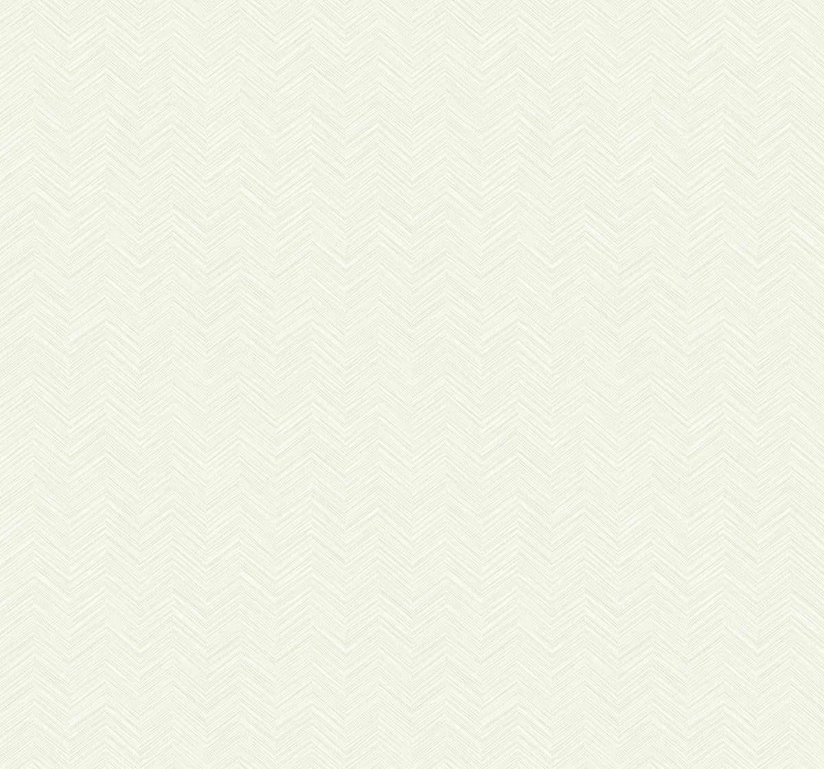 Seabrook Mini Herringbone Off-White Wallpaper