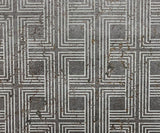 Seabrook Interlocking Squares Cork Off-White Wallpaper