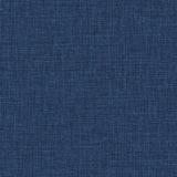 Seabrook Easy Linen Blue Wallpaper