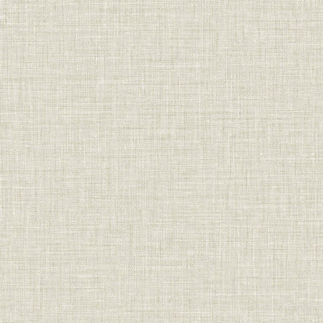 Seabrook Easy Linen Alabaster Wallpaper