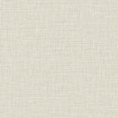 Seabrook Easy Linen Off-White Wallpaper