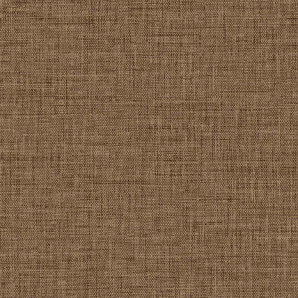 Seabrook Easy Linen Copper Wallpaper