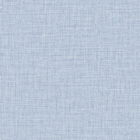 Seabrook Easy Linen Sky Blue Wallpaper