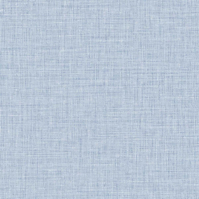 Seabrook Easy Linen Sky Blue Wallpaper