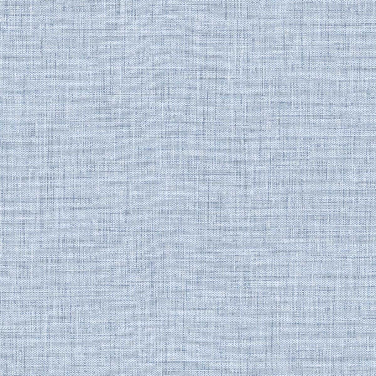 Seabrook Easy Linen Blue Wallpaper