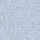 Seabrook Easy Linen Blue Wallpaper