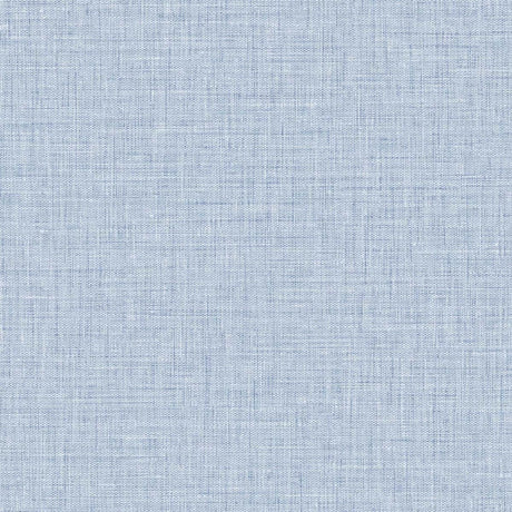 Seabrook Easy Linen Blue Wallpaper