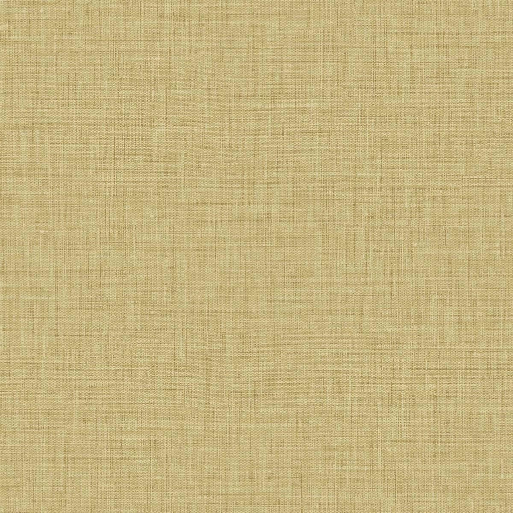 Seabrook Easy Linen Yellow Wallpaper