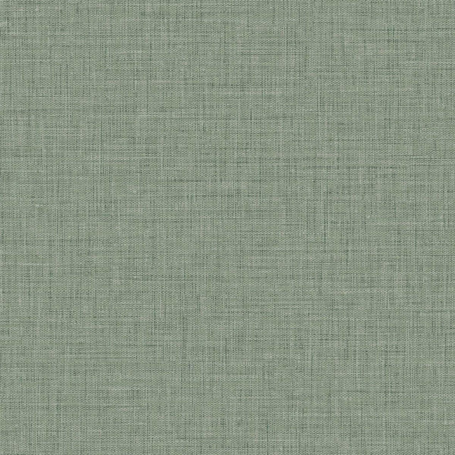 Seabrook Easy Linen Robins Egg Wallpaper