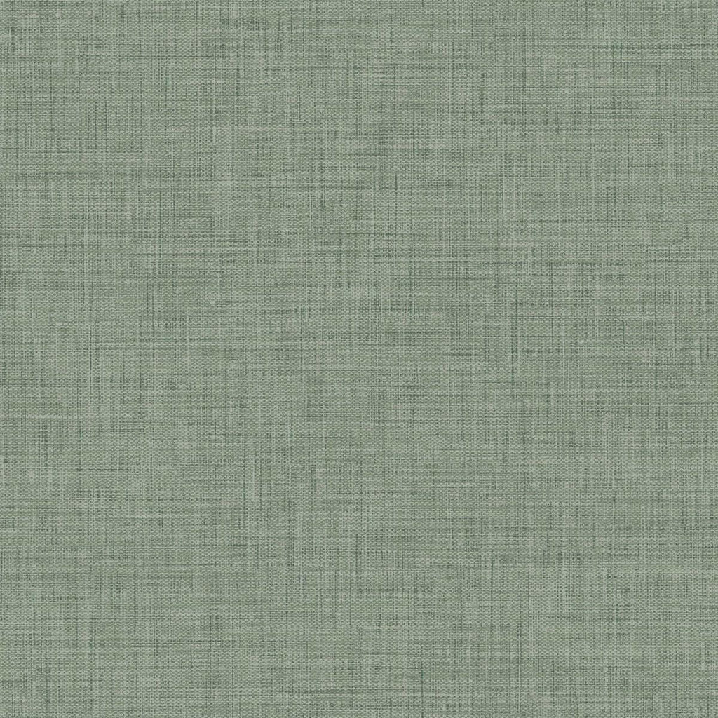 Seabrook Easy Linen Green Wallpaper