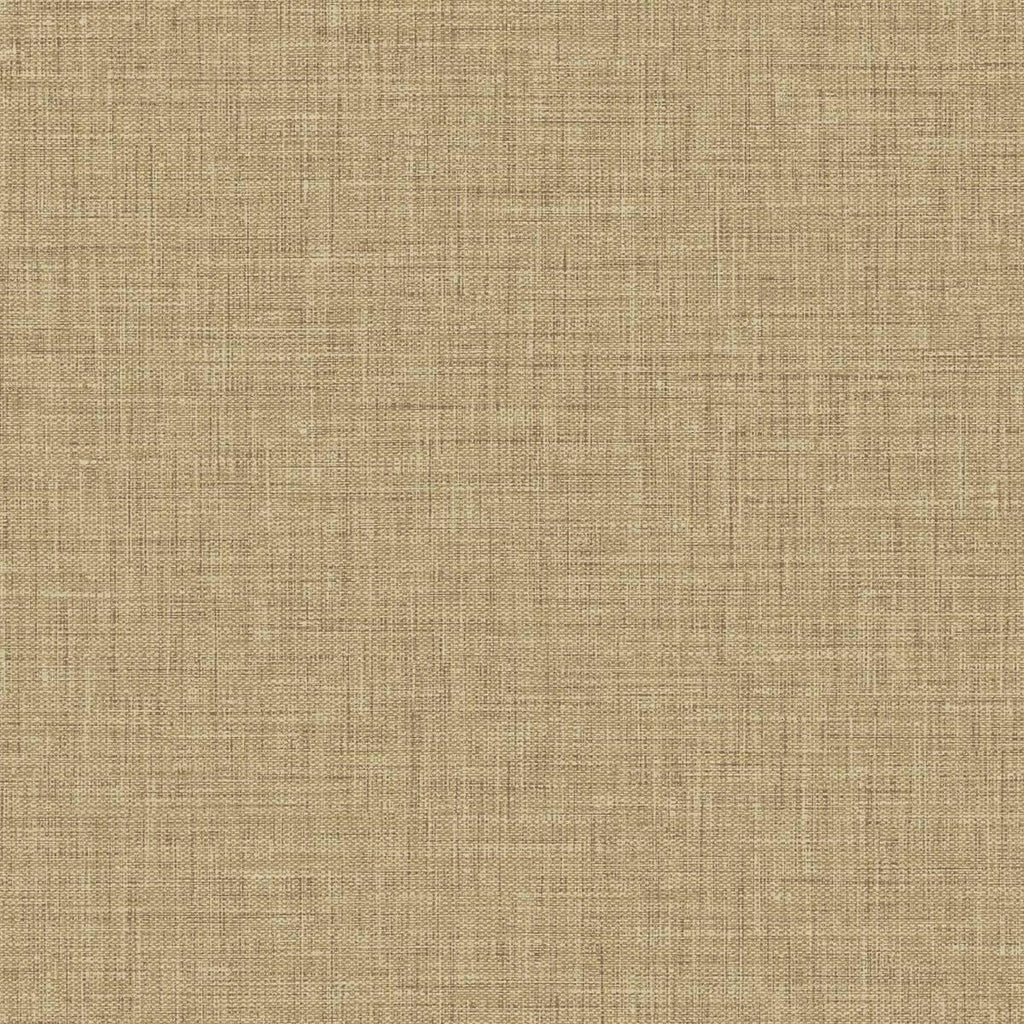 Seabrook Easy Linen Tan Wallpaper