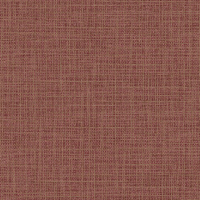 Seabrook Woven Raffia Cabernet Wallpaper