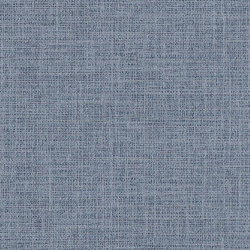 Seabrook Woven Raffia Carolina Blue Wallpaper